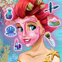 Mermaid Princess Makeup Show Game