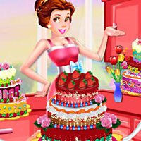 Princess Makes Delicious Cake Game 