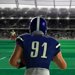 play American Football Challenge Game