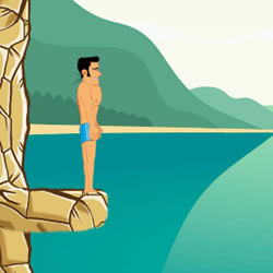 Cliff Diving Game 