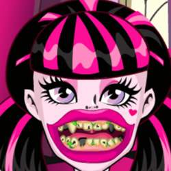 Draculaura Bad Teeth Game 