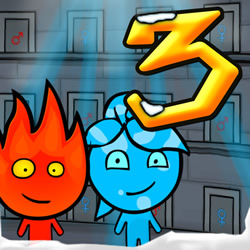 Fireboy and Watergirl 3 Ice Temple Game