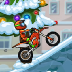 Moto X3M 4 Winter Game 