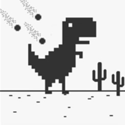 play T Rex Dino Game