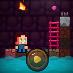 Noob Adventure in the Mines Game 