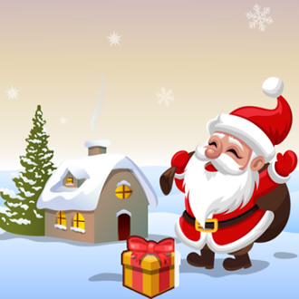 play Santa’s Magic Christmas Game