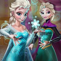 Elsa Secret Transform Game 