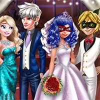 play Ladybug Wedding Royal Guests game