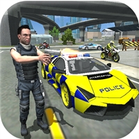 Police Cop Car Simulator City Missions Game 