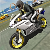 Police Motorbike Traffic Rider Game 
