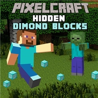 Pixelcraft Hidden Diamond Blocks Game 