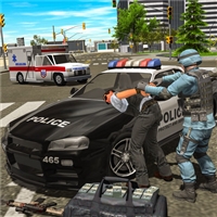 Police cop driver simulator Game 