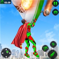 Light Speed Superhero Rescue Mission Game 