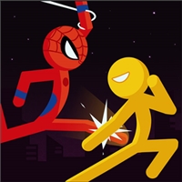 Police Stick man wrestling Fighting Game 